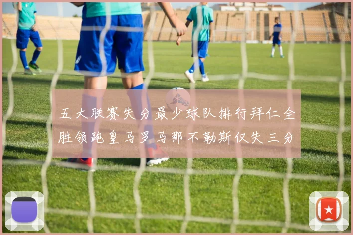 五大联赛失分最少球队排行拜仁全胜领跑皇马罗马那不勒斯仅失三分